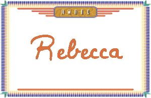 Rebecca����дӢ��