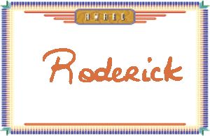Roderick����дӢ��