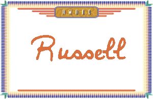 Russell����дӢ��