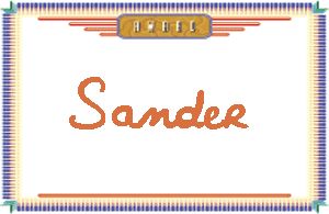 Sander����дӢ��