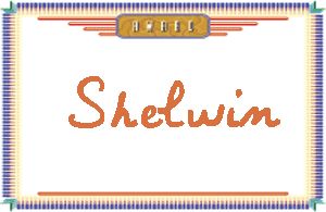Shelwin����дӢ��