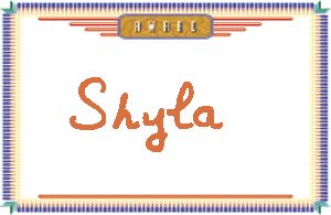 Shyla����дӢ��