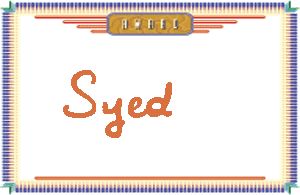 Syed����дӢ��