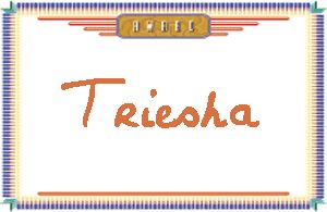 Triesha����дӢ��