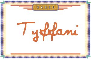 Tyffani����дӢ��