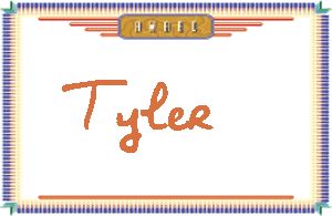Tyler����дӢ��