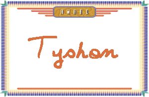 Tyshon����дӢ��