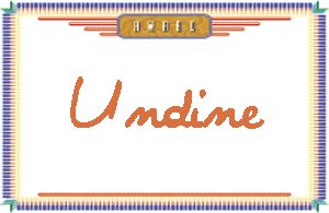 Undine����дӢ��