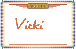 Vicki����дӢ��