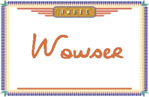 Wowser����дӢ��