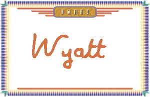 Wyatt����дӢ��