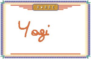Yogi����дӢ��