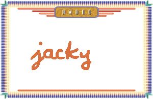 jacky����дӢ��